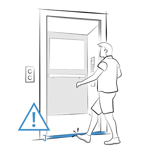 NIVELACIÓN DEFICIENTE, SEGURIDAD Y ACCESIBILIDAD