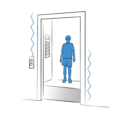 PROTECCIÓN CONTRA LOS MOVIMIENTOS INCONTROLADOS DE LA CABINA EN REPOSO Y CON PUERTAS ABIERTAS